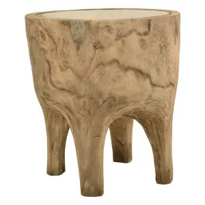 Jimbaran Paulownia Wood Side Table by Casa Sano, a Side Table for sale on Style Sourcebook