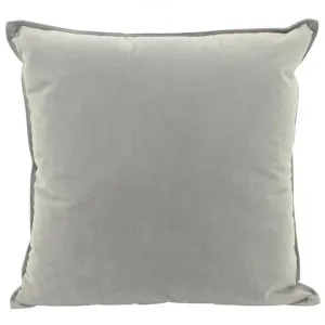 Maldon Velvet Scatter Cushion, Light Grey by NF Living, a Cushions, Decorative Pillows for sale on Style Sourcebook