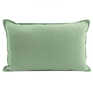 Maldon Velvet Lumbar Cushion, Sage by NF Living, a Cushions, Decorative Pillows for sale on Style Sourcebook