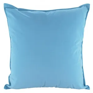Maldon Velvet Euro Cushion, Sky Blue by NF Living, a Cushions, Decorative Pillows for sale on Style Sourcebook