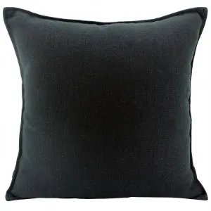 Farra Linen Scatter Cushion, Black by NF Living, a Cushions, Decorative Pillows for sale on Style Sourcebook