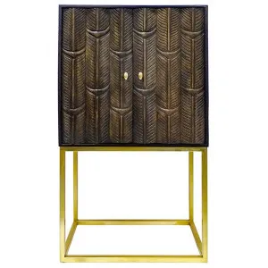 Tarshish Handcrafted Timber & Metal Side Cabinet by Hearth & Home, a Cabinets, Chests for sale on Style Sourcebook