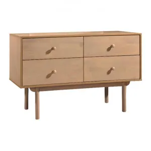 Rafflie Wooden 4 Drawer Dresser by Dodicci, a Dressers & Chests of Drawers for sale on Style Sourcebook