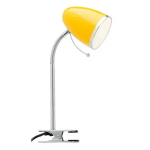 Sara Metal Clamp Desk Lamp, Yellow by Mercator, a Desk Lamps for sale on Style Sourcebook