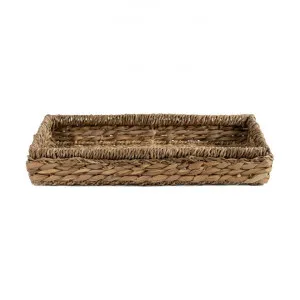 Milano Seagrass & Water Hyacinth Rectangular Tray, Medium by Wicka, a Trays for sale on Style Sourcebook