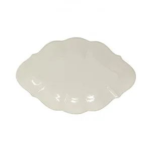 Vienna Stoneware Oval Platter, Large, Off White by French Country Collection, a Plates for sale on Style Sourcebook