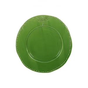 Ecoche Stoneware Lunch Plate, Green by Provencal Treasures, a Plates for sale on Style Sourcebook