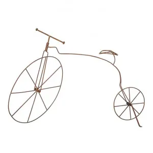 Chabot Rustic Iron Bicycle Decor, Large by Provencal Treasures, a Statues & Ornaments for sale on Style Sourcebook