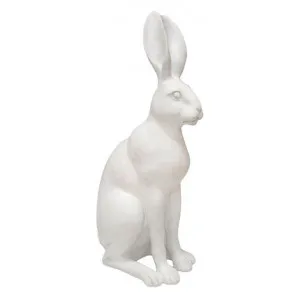 Harold the Hare Sculpture, Style A, White by French Country Collection, a Statues & Ornaments for sale on Style Sourcebook
