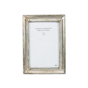 Manco Photo Frame, 4x6", Antique Silver by French Country Collection, a Photo Frames for sale on Style Sourcebook