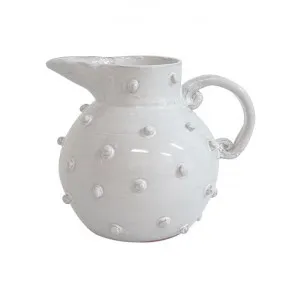 Figaro Terracotta Bauble Jug by French Country Collection, a Vases & Jars for sale on Style Sourcebook
