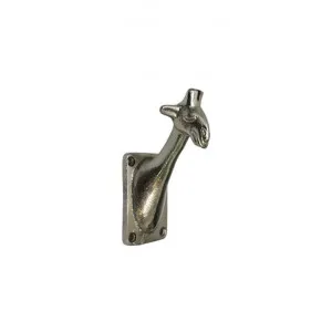 Liron Metal Giraffe Head Wall Hook, Set of 4 by French Country Collection, a Wall Shelves & Hooks for sale on Style Sourcebook
