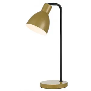 Pivot Metal Task Lamp, Gold / Black by Telbix, a Desk Lamps for sale on Style Sourcebook