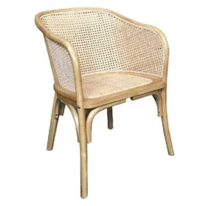 Maron Timber & Rattan Tub Chair, Natural by Montego, a Chairs for sale on Style Sourcebook