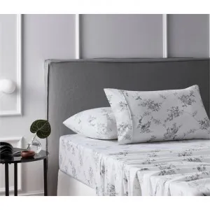 Accessorize Sylvan Rose Cotton Flannelette Sheet Set, Single by Accessorize Bedroom Collection, a Bedding for sale on Style Sourcebook