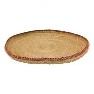 Pip Studio Jute Round Tray, Large by Pip Studio, a Trays for sale on Style Sourcebook