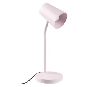 Jasper Scandi Desk Table Lamp, Pink by Eglo, a Desk Lamps for sale on Style Sourcebook