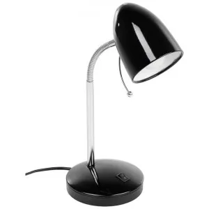 Lara Metal Adjustable Desk Lamp, Black by Eglo, a Desk Lamps for sale on Style Sourcebook