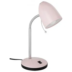 Lara Metal Adjustable Desk Lamp, Pink by Eglo, a Desk Lamps for sale on Style Sourcebook