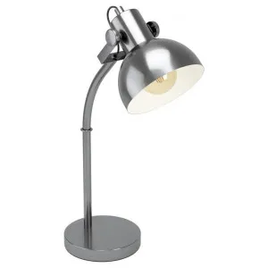 Lubenham Metal Desk Lamp, Antique Nickel by Eglo, a Desk Lamps for sale on Style Sourcebook
