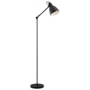 Priddy Metal Cantilever Floor Lamp, Black by Eglo, a Floor Lamps for sale on Style Sourcebook