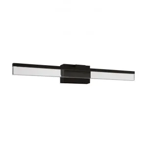 Palmital LED Vanity Light, CCT, Small, Black by Eglo, a Wall Lighting for sale on Style Sourcebook