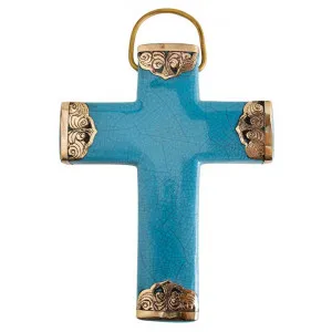 Holia Ceramic Cross Decor by Xavier Furniture, a Decor for sale on Style Sourcebook