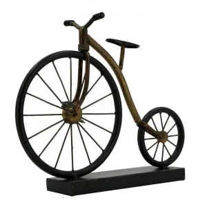 Camborne Iron Bicycle Statue Ornament by Affinity Furniture, a Statues & Ornaments for sale on Style Sourcebook