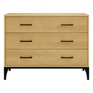 Dennison American White Oak 3 Drawer Lowboy Chest by Millesime, a Dressers & Chests of Drawers for sale on Style Sourcebook