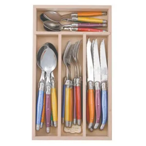 Andre Verdier Debutant Cutlery Set, 24 Piece, Multi by Andre Verdier, a Cutlery for sale on Style Sourcebook