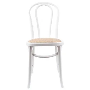Ramon Birch Bentwood Dining Chair, White by Dodicci, a Dining Chairs for sale on Style Sourcebook