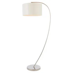 Oisin Steel Base Arc Floor Lamp by Casa Bella, a Floor Lamps for sale on Style Sourcebook
