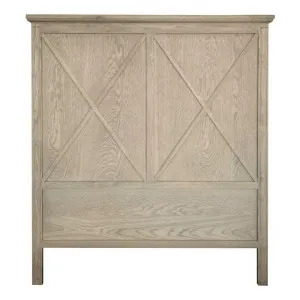 Aston Oak Timber Bed Headboard, King Single, Weathered Oak by Manoir Chene, a Bed Heads for sale on Style Sourcebook