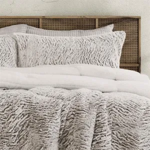Ardor Boudoir Faux Fur Sherpa Comforter Set, Single / Double, Bear by Ardor Boudoir, a Bedding for sale on Style Sourcebook