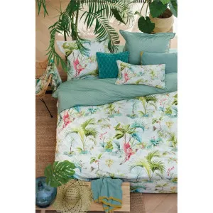 Pip Studio Palm Scenes Cotton Quilt Cover Set, Queen by Pip Studio, a Bedding for sale on Style Sourcebook