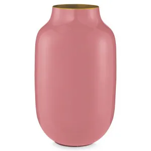 Pip Studio Lillo Metal Vase, Large, Old Pink by Pip Studio, a Vases & Jars for sale on Style Sourcebook