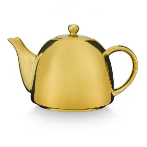 VTWonen Michallon Porcelain Teapot, Gold by vtwonen, a Cups & Mugs for sale on Style Sourcebook