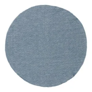 VTWonen Diamond Cotton Linen Round Placemat, Denim by vtwonen, a Table Cloths & Runners for sale on Style Sourcebook