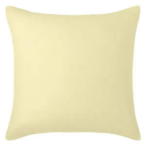 Vintage Design Homeware French Linen European Pillowcase, Butter by Vintage Design Homeware, a Bedding for sale on Style Sourcebook