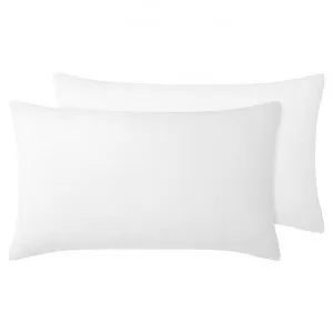 Vintage Design Homeware French Linen Standard Pillowcase, White, Set of 2 by Vintage Design Homeware, a Bedding for sale on Style Sourcebook