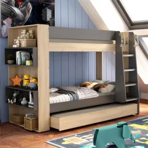 Kingsley Bunk Bed with Trundle, Single by Intelligent Kids, a Kids Beds & Bunks for sale on Style Sourcebook