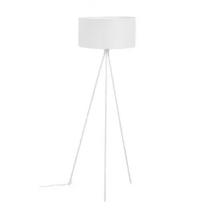 Loyola Metal Tripod Floor Lamp, White by El Diseno, a Floor Lamps for sale on Style Sourcebook