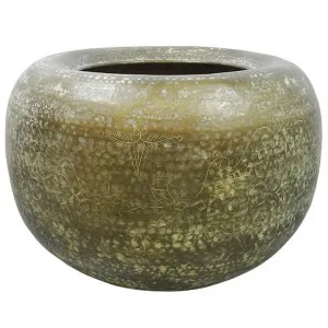 Meliana Metal Decorative Pot by Hearth & Home, a Plant Holders for sale on Style Sourcebook