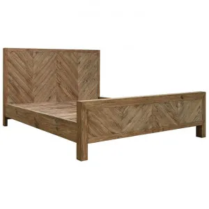 Mandalay Recycled Pine Timber Bed, Queen by AusFurniture, a Beds & Bed Frames for sale on Style Sourcebook