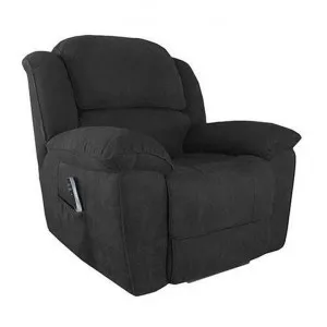 Texas Fabric Dual Motor Electric Recliner Lift Chair, Liquorice by Elevate Furniture, a Chairs for sale on Style Sourcebook
