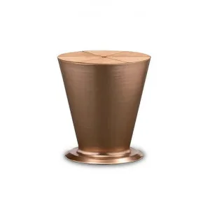 Indosoul Chilly Bin with Teak Lid, Bronze by Indosoul, a Tables for sale on Style Sourcebook