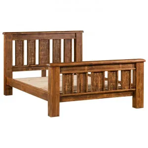 Rotorua New Zealand Pine Timber Bed, King by Rivendell Furniture, a Beds & Bed Frames for sale on Style Sourcebook