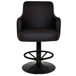 Trump Commercial Grade Vinyl Gaming Stool, Disc Base, Black / Black by Eagle Furn, a Chairs for sale on Style Sourcebook