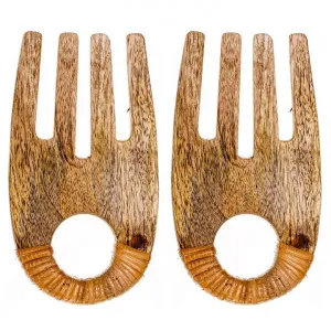 Muir Mango Wood Salad Server Set by Casa Sano, a Cutlery for sale on Style Sourcebook