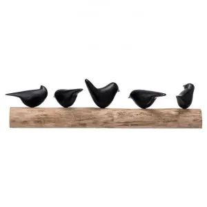 Hollindale Sculputure Ornament, Birds on Log by Casa Sano, a Statues & Ornaments for sale on Style Sourcebook